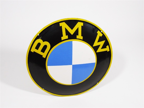 CIRCA 1950S BMW AUTOMOBILES PORCELAIN DEALERSHIP SIGN