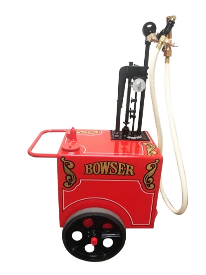LATE 1920S BOWSER MODEL 154 SERVICE FILLING STATION GAS CART