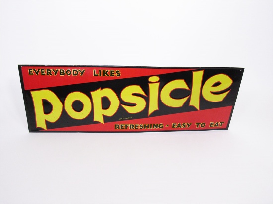 1930S POPSICLE EMBOSSED TIN GENERAL STORE SIGN