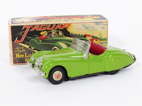 1950S JAGUAR TIN LITHO FRICTION CAR