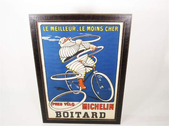 CIRCA 1910 MICHELIN BICYCLE TIRES  DEALER POSTER