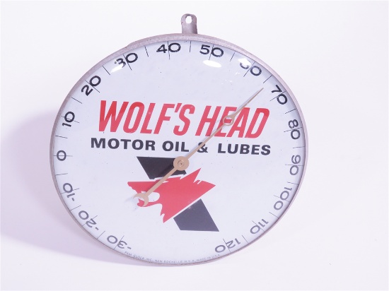 WOLFS HEAD MOTOR OIL DIAL THERMOMETER