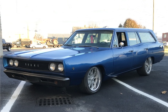 1968 DODGE CORONET CUSTOM WAGON