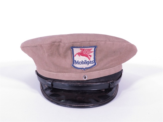 CIRCA 1940S-50S MOBILGAS SERVICE STATION ATTENDANTS HAT