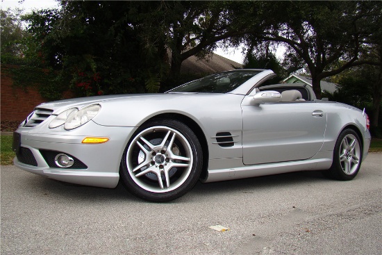 2007 MERCEDES-BENZ SL550 ROADSTER