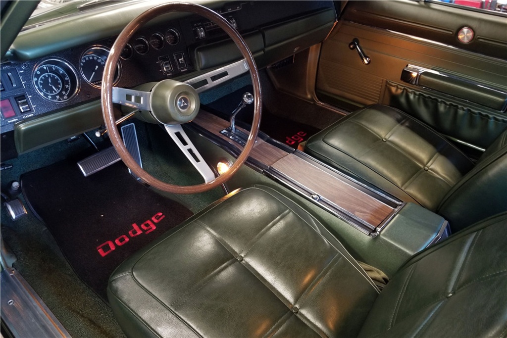 dodge charger 1969 interior