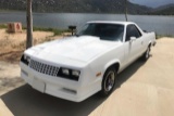 1985 CHEVROLET EL CAMINO SS