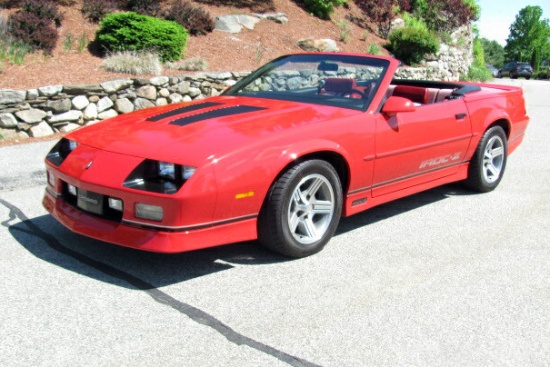 1989 CHEVROLET CAMARO IROC-Z CONVERTIBLE