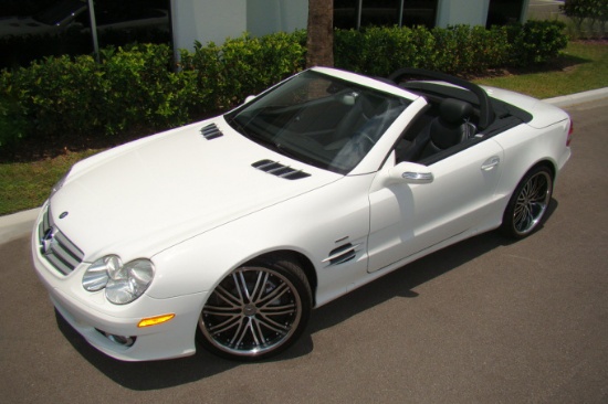 2008 MERCEDES-BENZ SL550 ROADSTER