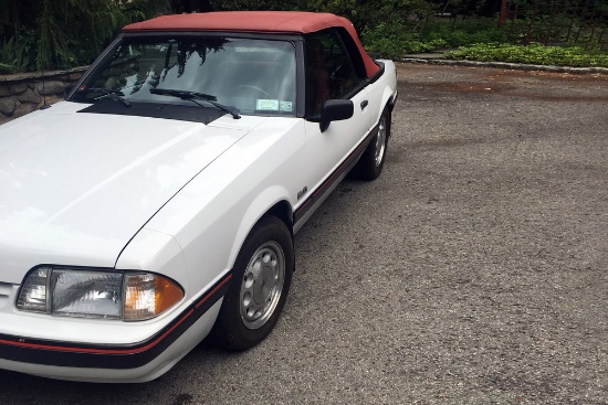 1989 FORD MUSTANG LX CONVERTIBLE