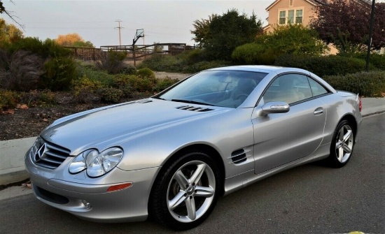 2004 MERCEDES-BENZ SL500 ROADSTER