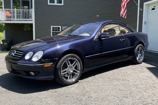 2002 MERCEDES-BENZ CL55 AMG