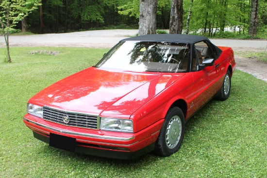 1988 CADILLAC ALLANTE CONVERTIBLE