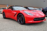 2019 CHEVROLET CORVETTE CONVERTIBLE VIN 001