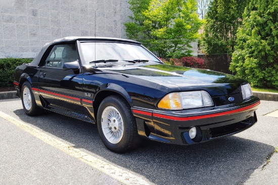 1987 FORD MUSTANG GT CONVERTIBLE