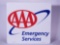 AAA EMERGENCY SERVICE TIN SIGN