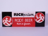 1940S RICHARDSON ROOT BEER TIN SIGN