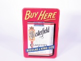 1950S CHESTERFIELD CIGARETTES TIN SIGN