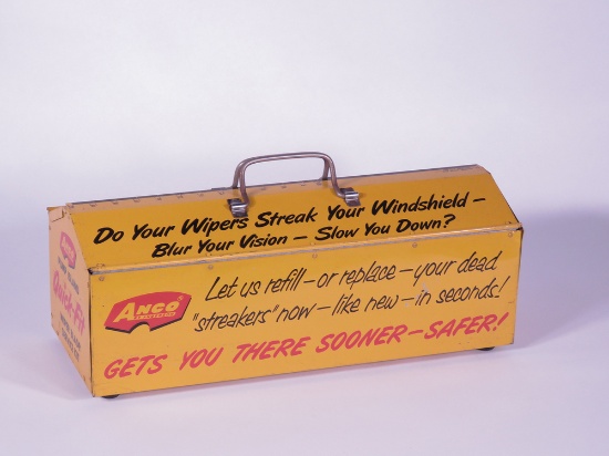 1950S-60S ANCO WIPER BLADES PORTABLE WIPER SERVICE DISPLAY BOX