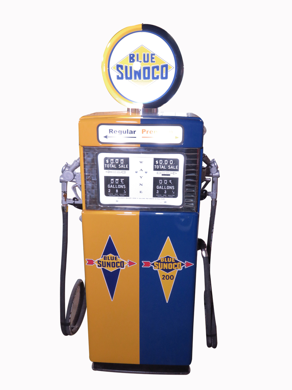 Wayne Pontiac Service Gas Pump