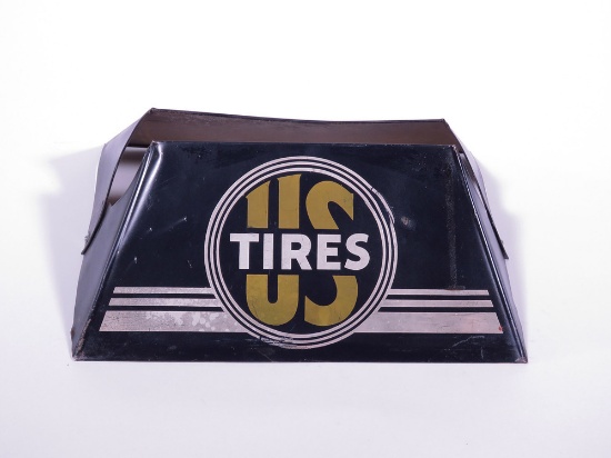 CIRCA 1940S U.S. TIRES METAL TIRE DISPLAY