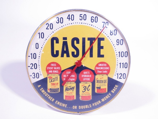 EARLY 1960S CASITE AUTOMOTIVE ADDITIVES THERMOMETER