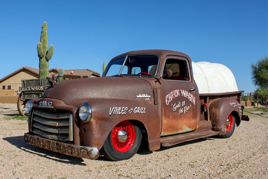 1950 GMC CUSTOM PICKUP CHUCK WAGON