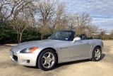 2002 HONDA S2000 CONVERTIBLE