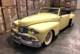 1946 LINCOLN CONTINENTAL 2-DOOR CONVERTIBLE