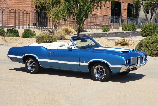 1972 OLDSMOBILE CUTLASS 442 CONVERTIBLE