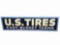 1941 U.S. TIRES EMBOSSED TIN SIGN