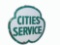 1950S CITIES SERVICE PORCELAIN SIGN