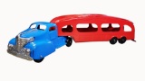 1950S MARX TOYS PRESSED STEEL CAR CARRIER