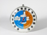 1960S PHILLIPS 66 SX AVIATION OIL DIAL THERMOMETER