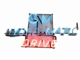 1950S GM HYDRA-MATIC DRIVE NEON SIGN