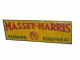 1930S MASSEY-HARRIS EMBOSSED TIN SIGN