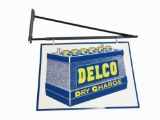 1950S DELCO BATTERIES TIN SIGN