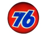 1960S UNION 76 OIL THREE-DIMENSIONAL LIGHT-UP SIGN