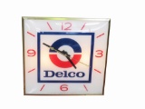 1973 DELCO PARTS LIGHT-UP CLOCK