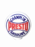 1940S CHAMPLIN PRESTO GASOLINE GAS PUMP GLOBE