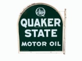 VINTAGE QUAKER STATE MOTOR OIL TIN SIGN