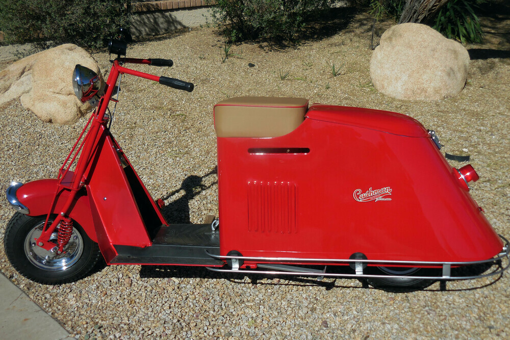 1948 CUSHMAN PACEMAKER SCOOTER | Proxibid