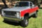 1985 CHEVROLET K10 CHEYENNE PICKUP