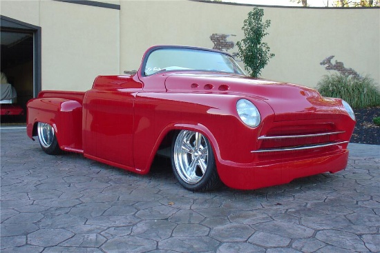 1956 CHEVROLET CUSTOM PICKUP "HEAVY METAL 1"