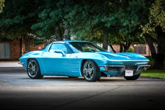 2008 CHEVROLET CORVETTE CUSTOM SPLIT-WINDOW COUPE