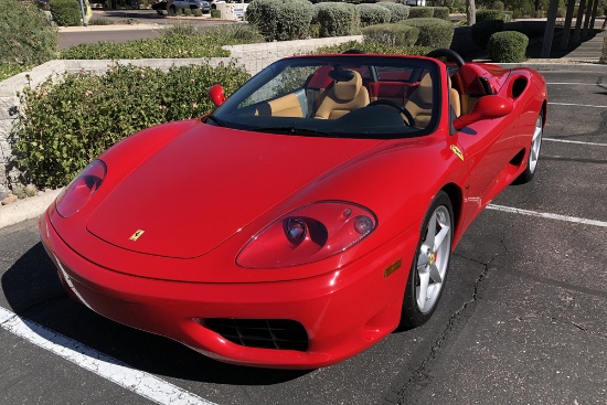 2001 FERRARI 360 SPIDER