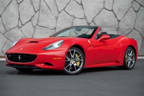 2012 FERRARI CALIFORNIA CONVERTIBLE