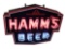 1930S-40S HAMM'S BEER NEON PORCELAIN SIGN