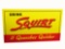 LARGE 1947 SQUIRT SODA TIN SIGN