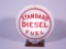 LATE 1940S STANDARD DIESEL FUEL GAS PUMP GLOBE